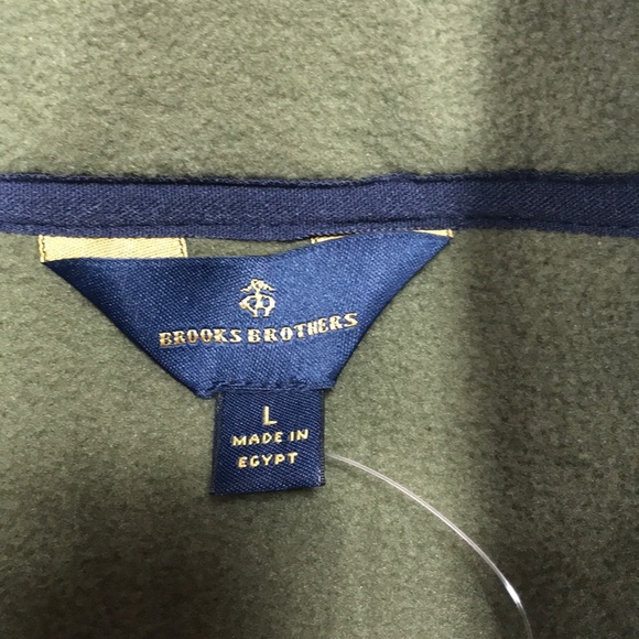 Brooks Brothers Colorblock Polar Fleece Zip Vest - Picture 6 of 9